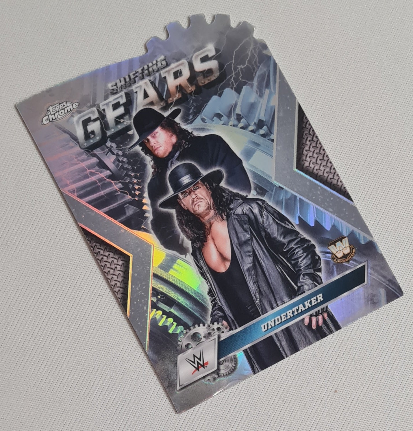 Undertaker - 2025 Topps Chrome Shifting Gears WWE Wrestling #SG-UN Die Cut