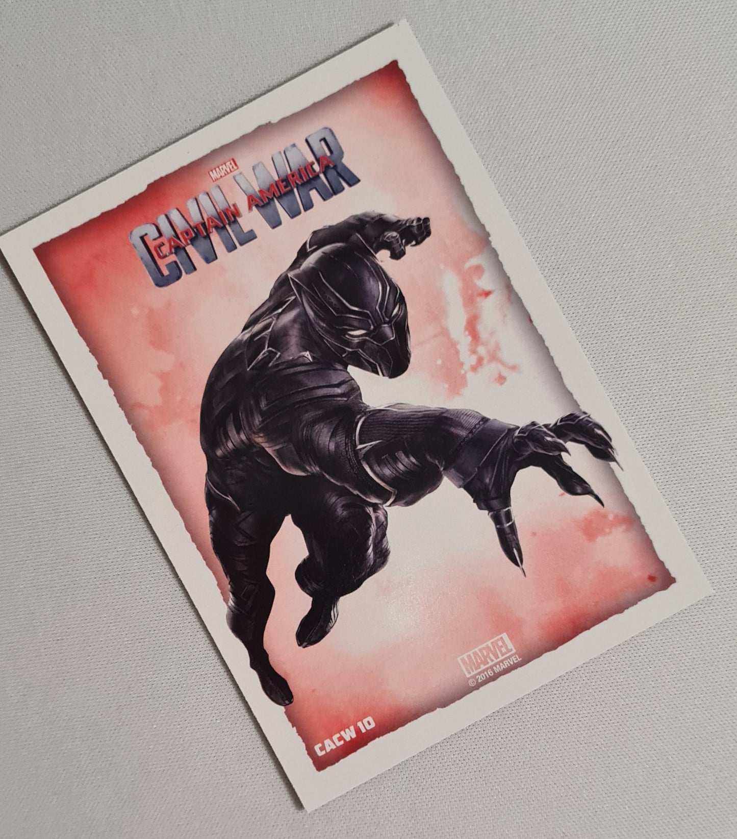 Black Panther - 2016 Marvel Civil War - Captain America - Divided We Fall #CACW10