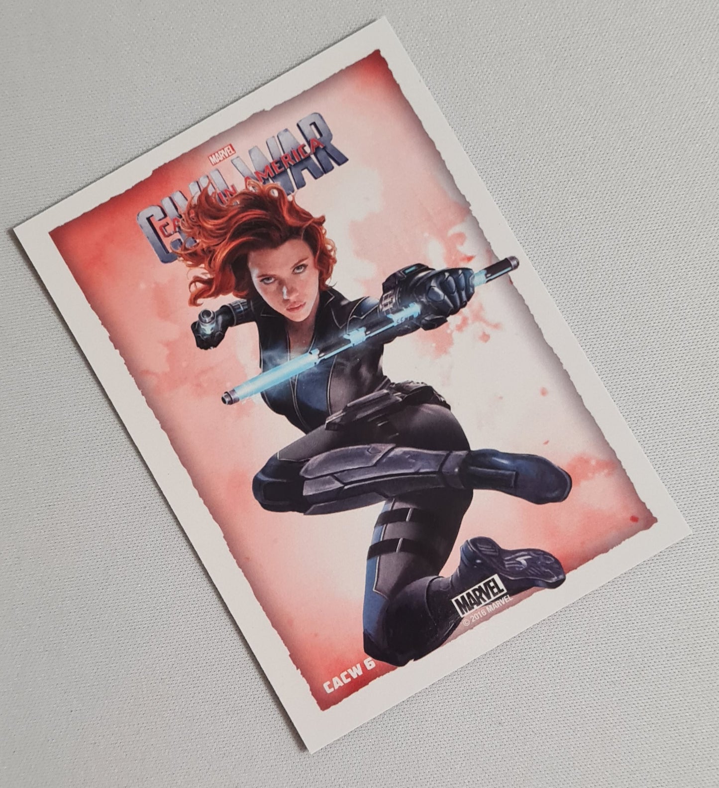 Black Widow - 2016 Marvel Civil War - Captain America - Divided We Fall #CACW6