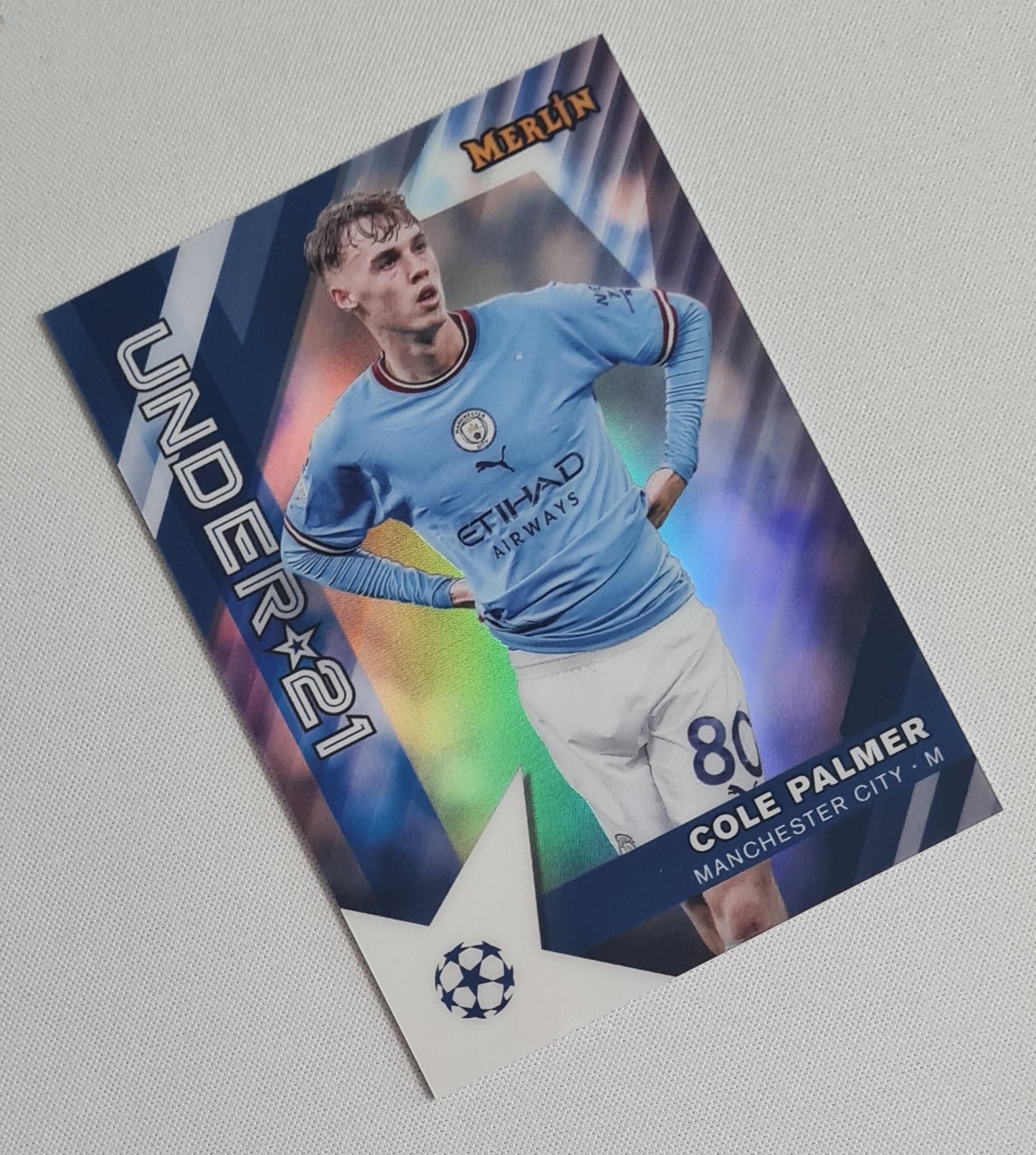 Cole Palmer - 2023 Topps Merlin EPL Manchester City Under 21 #U21-13