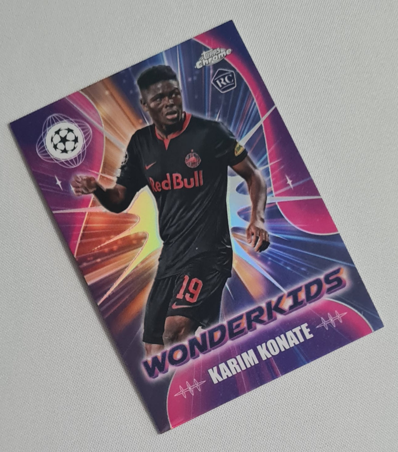Karim Konate - 2024 Topps Chrome Wonderkids (RC) Fc Salzburg (CL) #WK-8