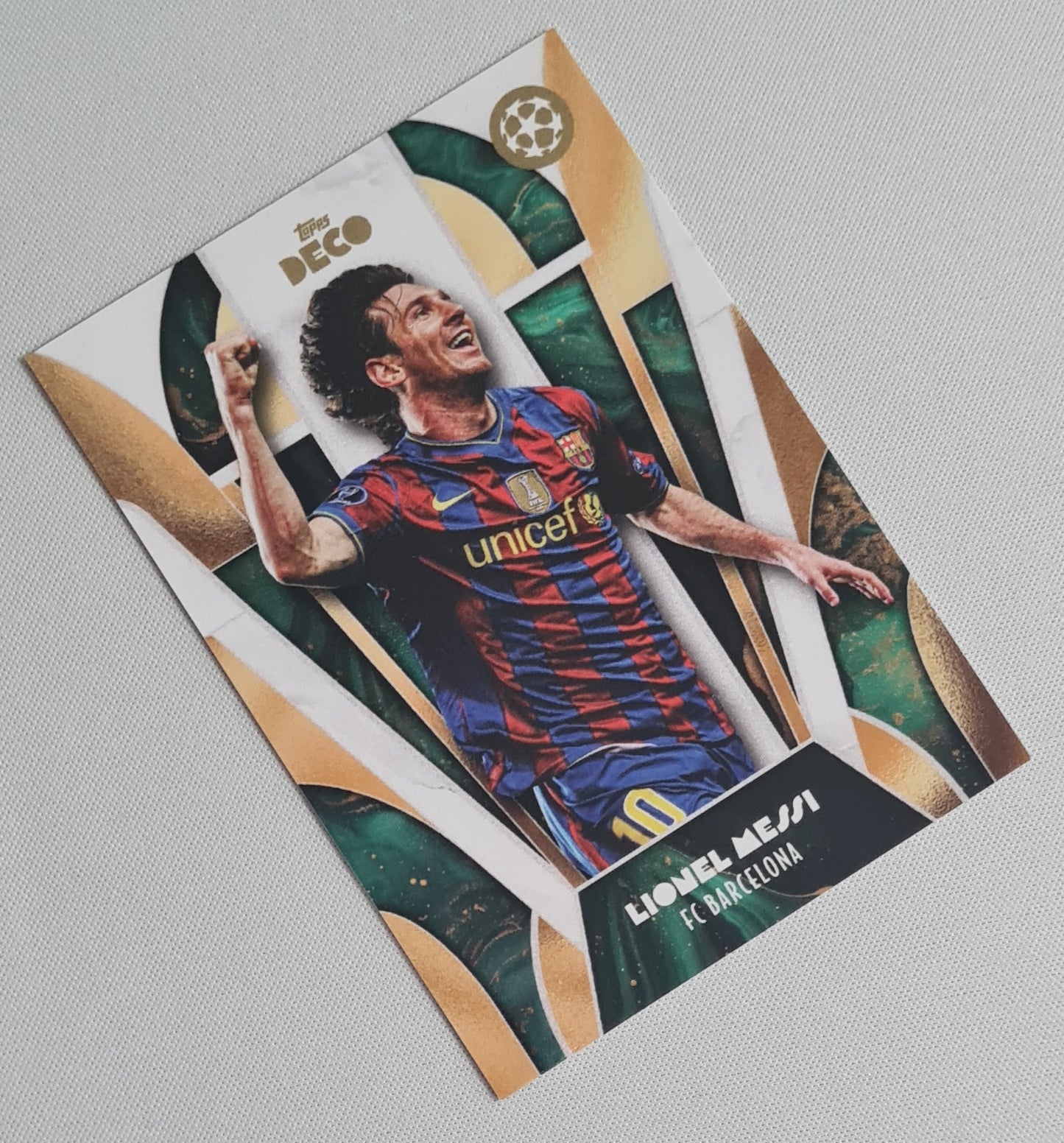 Lionel Messi - 2024 Topps Deco FC Barcelona (CL) Joueur Emblematique
