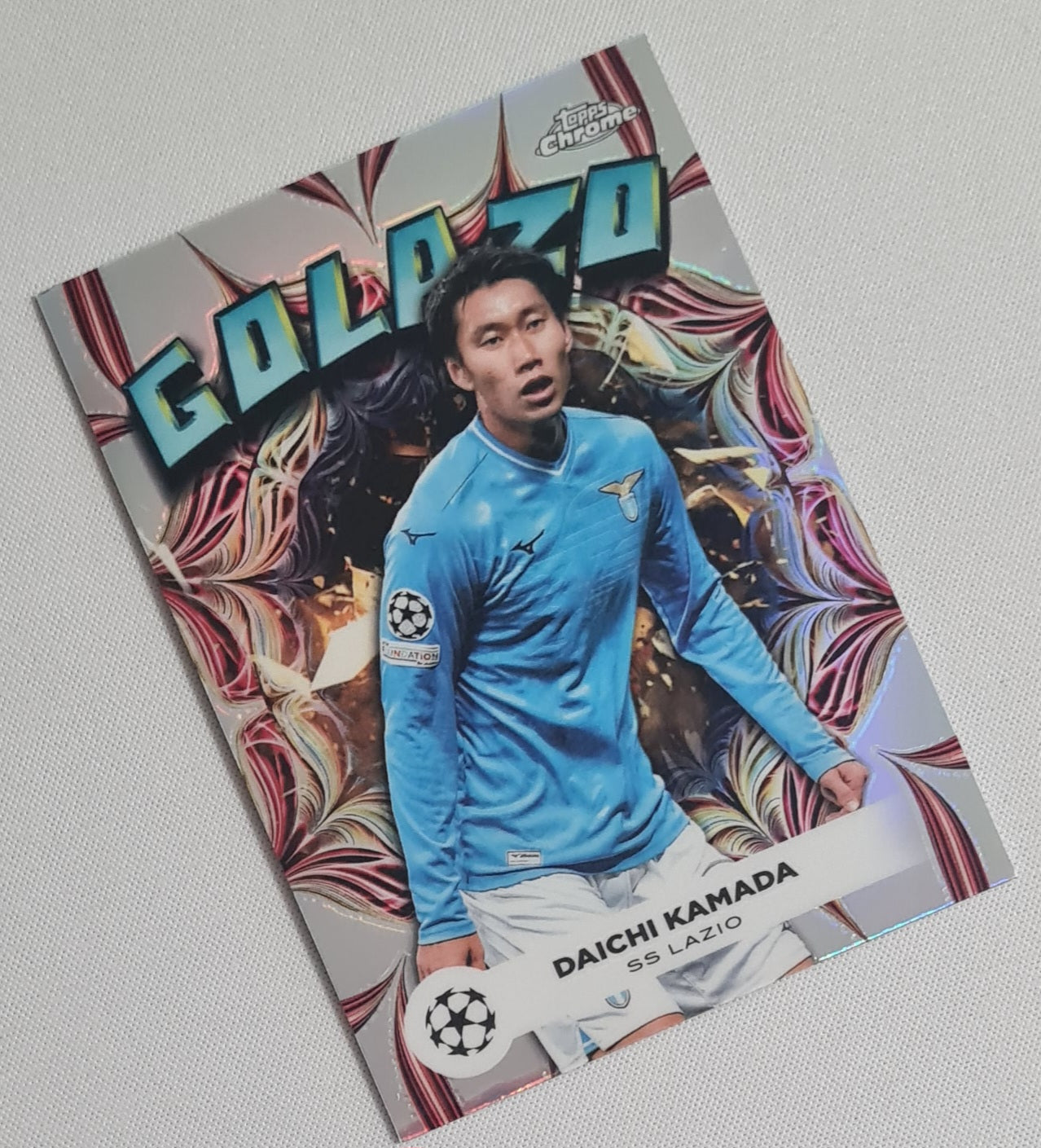 Daichi Kamada - 2024 Topps Chrome Golazo SS Lazio (CL) #GL-13