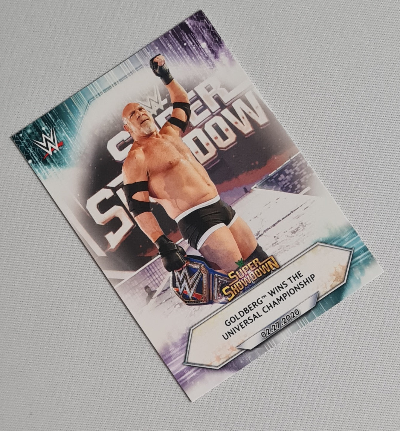 Goldberg - 2021 Topps WWE Wrestling Super Showdown #28