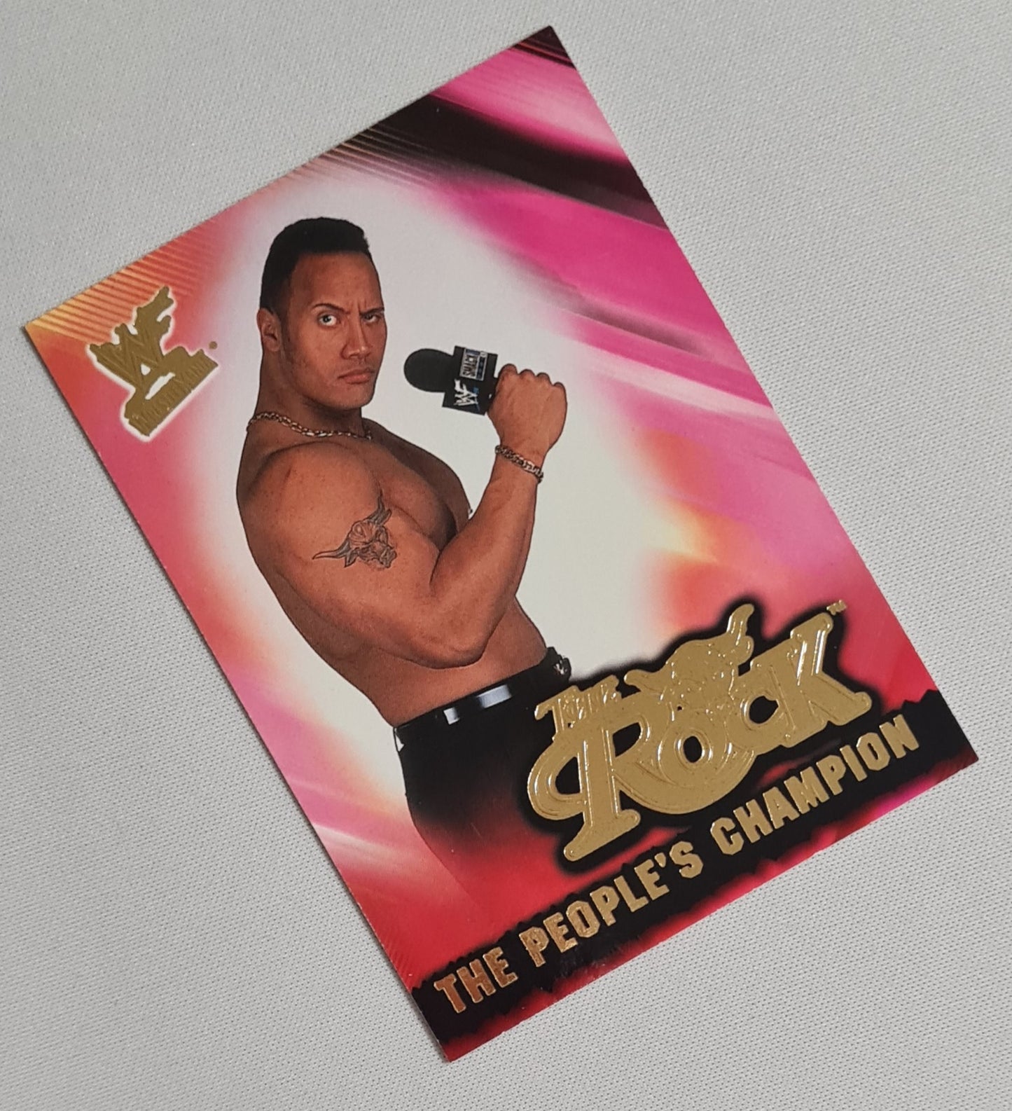 The Rock - 2001 World Wrestling Federation WWF - The People's Champion - #8 of 15 set number