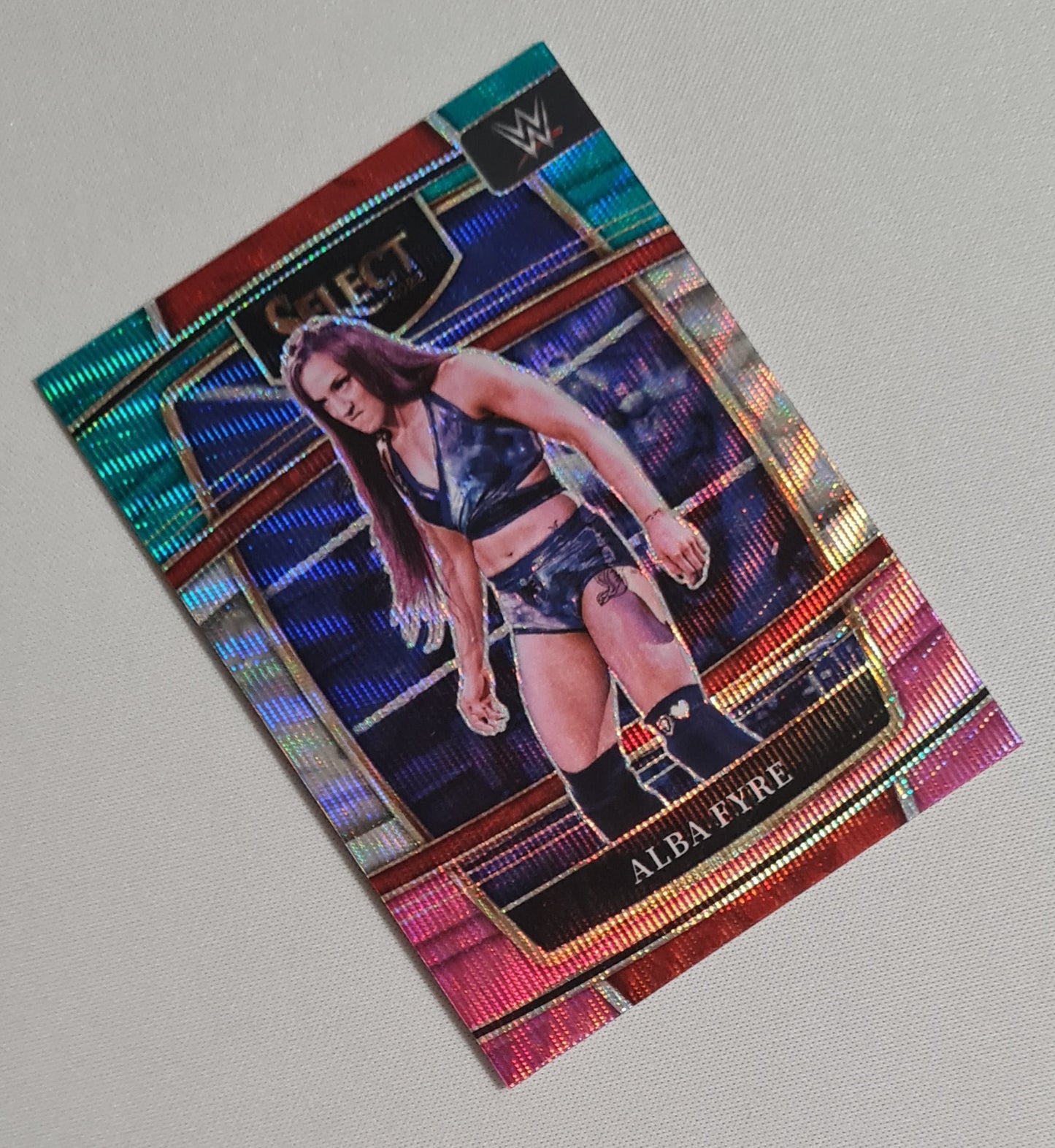 Alba Fyre - 2022 Panini Select WWE Wrestling NXT 2.0 Prizm Concourse #2