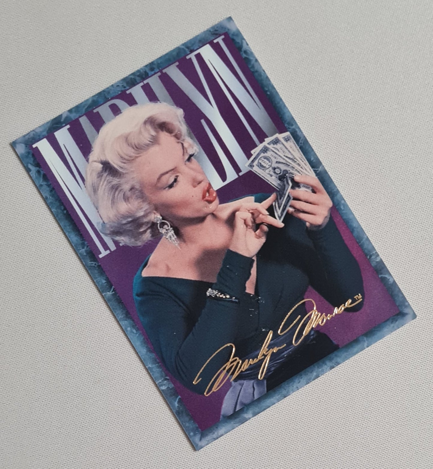 Marilyn Monroe -1993 Sports Time Card Company #25