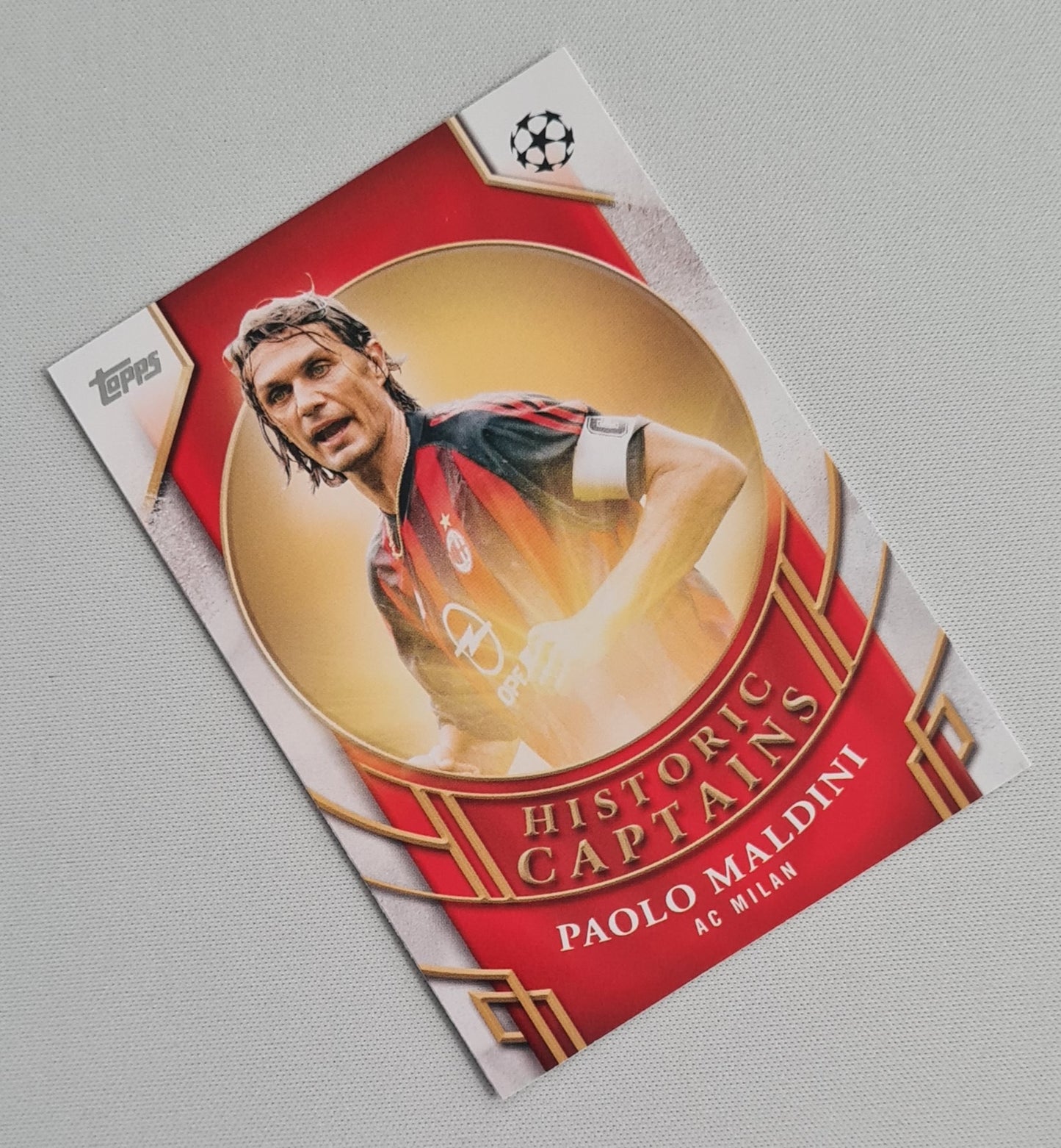 Paolo Maldini - 2025 Topps AC Milan (CL) Historic Captains HC-1