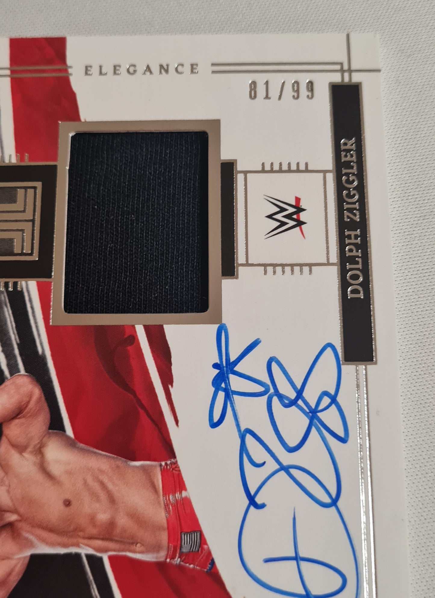 Dolph Ziggler - 2022 Panini Impeccable WWE Wrestling RAW Elegance #EM-DZG /Patch /99 + on Card Autograph RARE