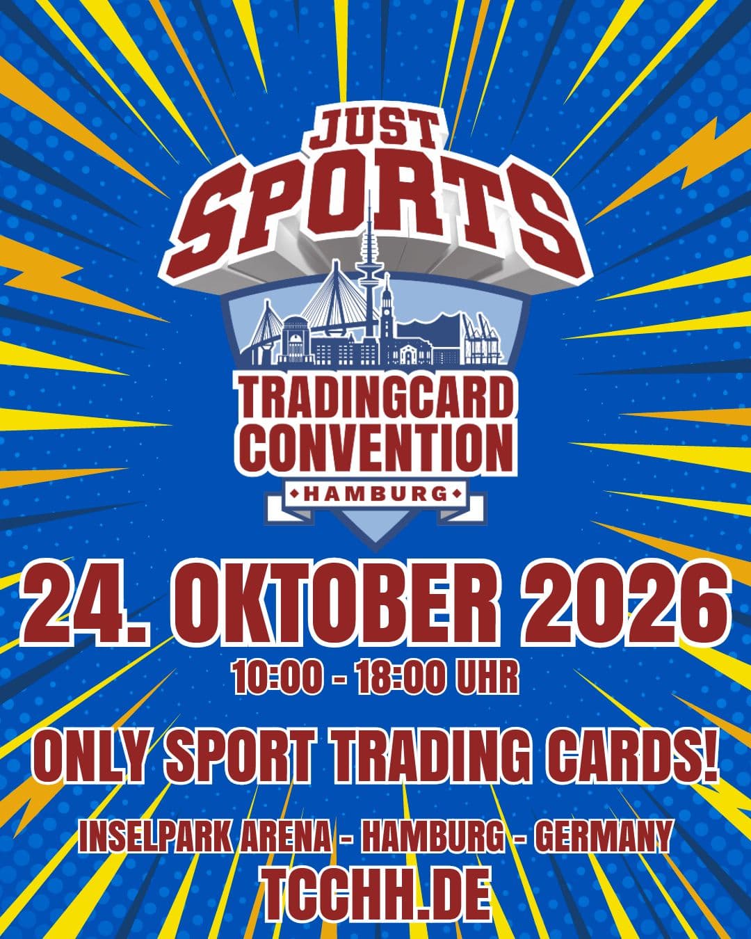 Just Sports Trading Card Convention Hamburg logo