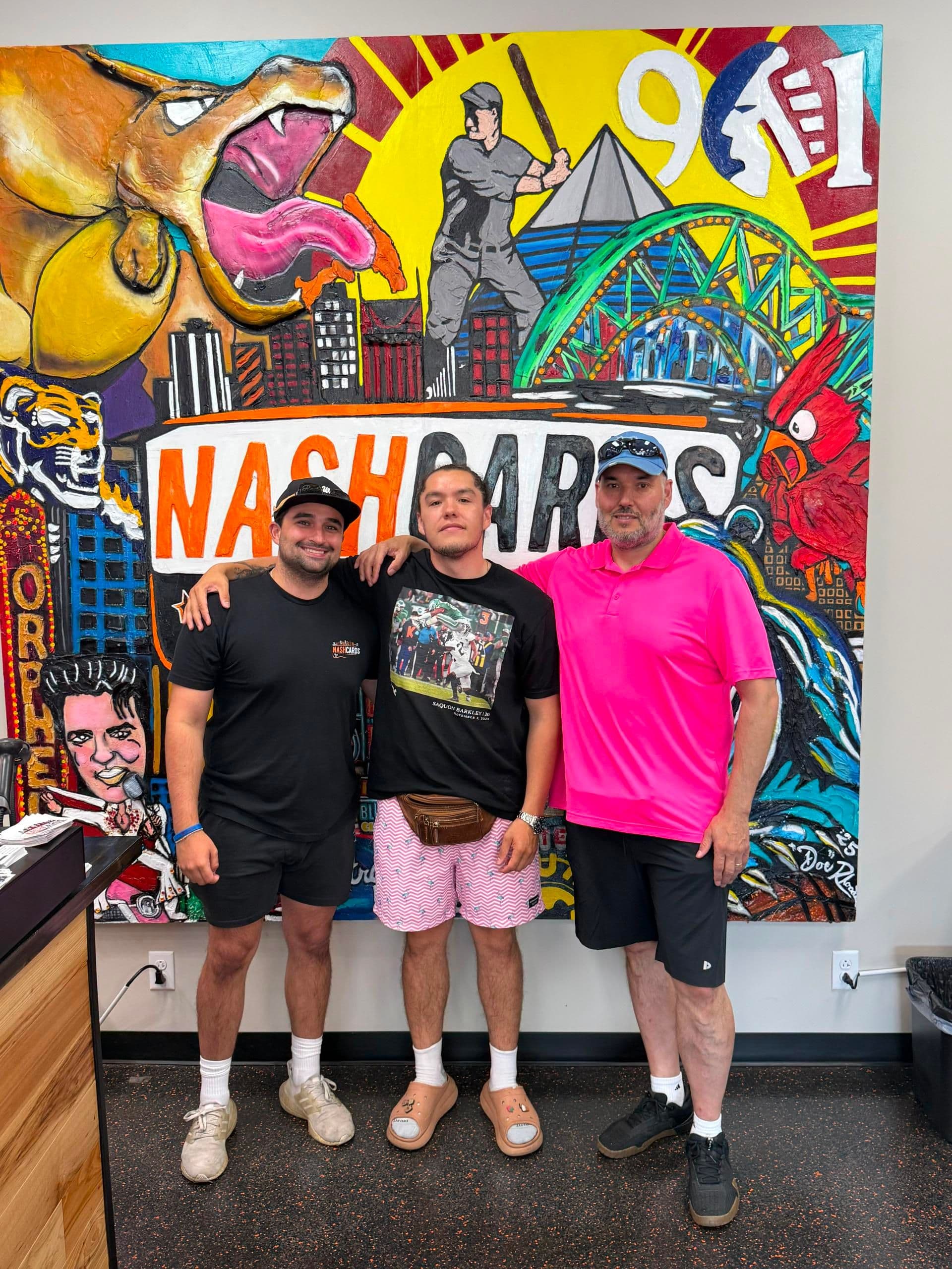 with our friends at NashCards