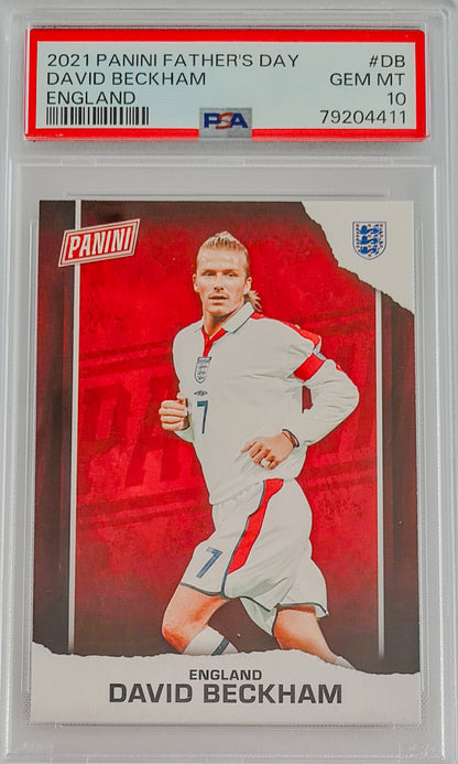 David Beckham PSA 10 - 2021 Panini Father's Day