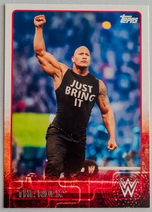 The Rock - 2015 Topps WWE Superstar