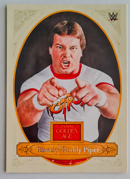 "Rowdy" Roddy Piper - 2023 Panini Chronicles Gold Age WWE