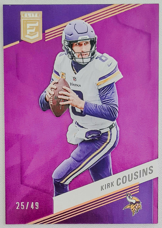 Kirk Cousins - 2023 Panini Donruss Elite Football /49