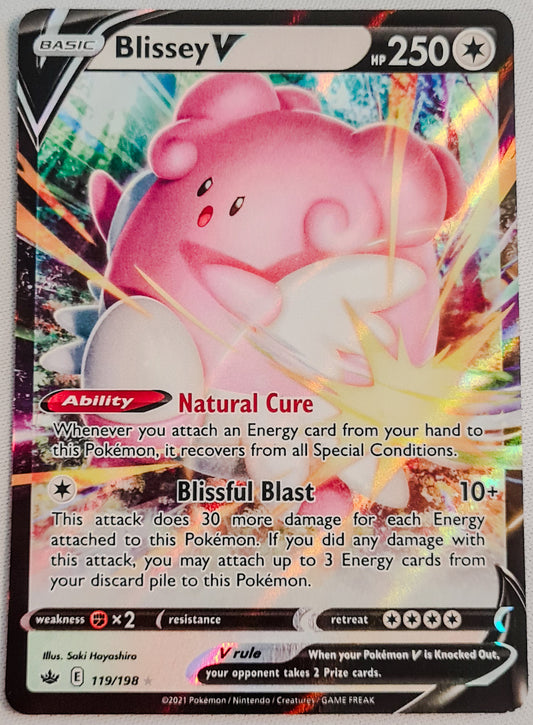 Blissey V Basic - 2021 Nintendo Pokemon Card