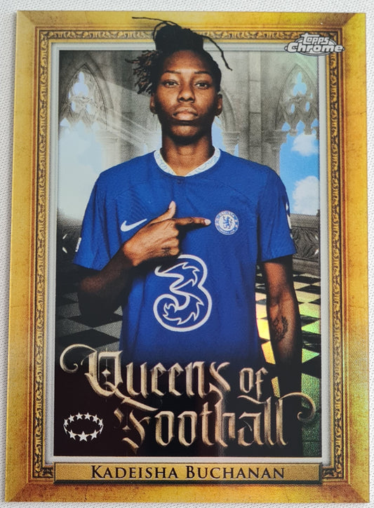 Kadeisha Buchanan - 2023 Topps Chrome - Queens of Football - Chelsea