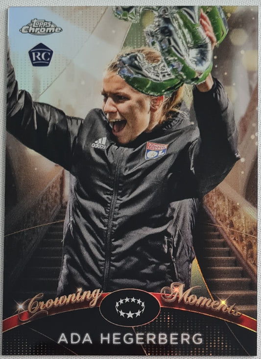 Ada Hegerberg - 2023 Topps Chrome Women Football CL (RC) Crowning Moments