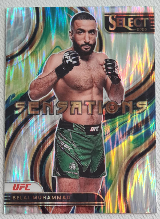 Belal Muhammad - 2023 Panini Select Sensations- UFC #19