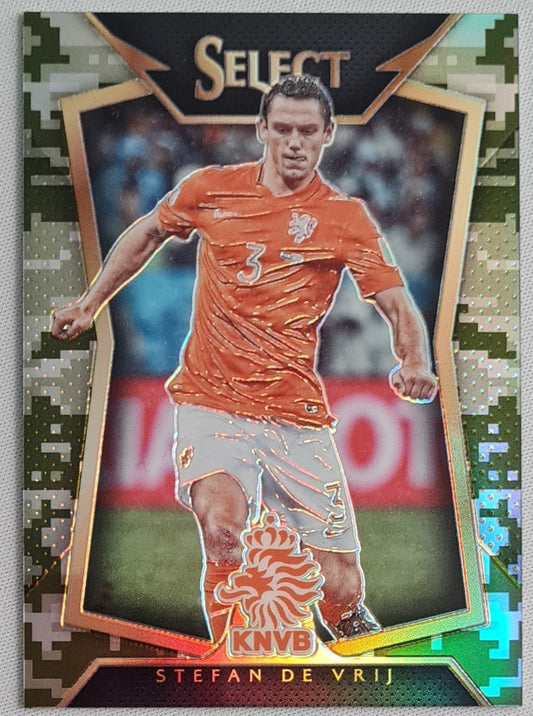 Stefan de Vrij - 2015 Panini Select Camo Prizm /249