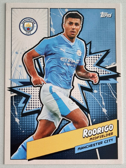 Rodrigo - 2023 Topps #MANH-6  FAN SET Manchester City FC