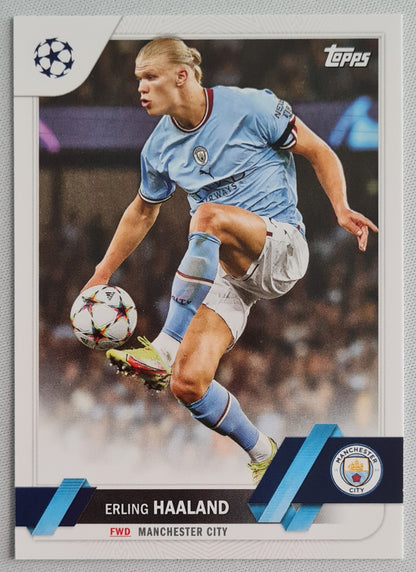 Erling Haaland - 2023  Topps Champions League #99 - Manchester City