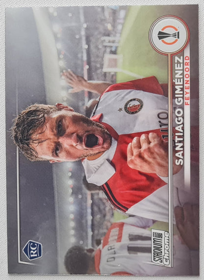 Santiago Gimenez - 2023 Topps Stadium Chrome (RC) - Feyenoord