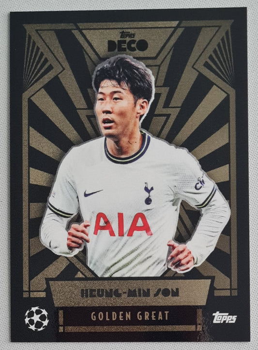 Heung-Min Son - 2022 Topps DECO Champions League - Golden Great - Hotspur