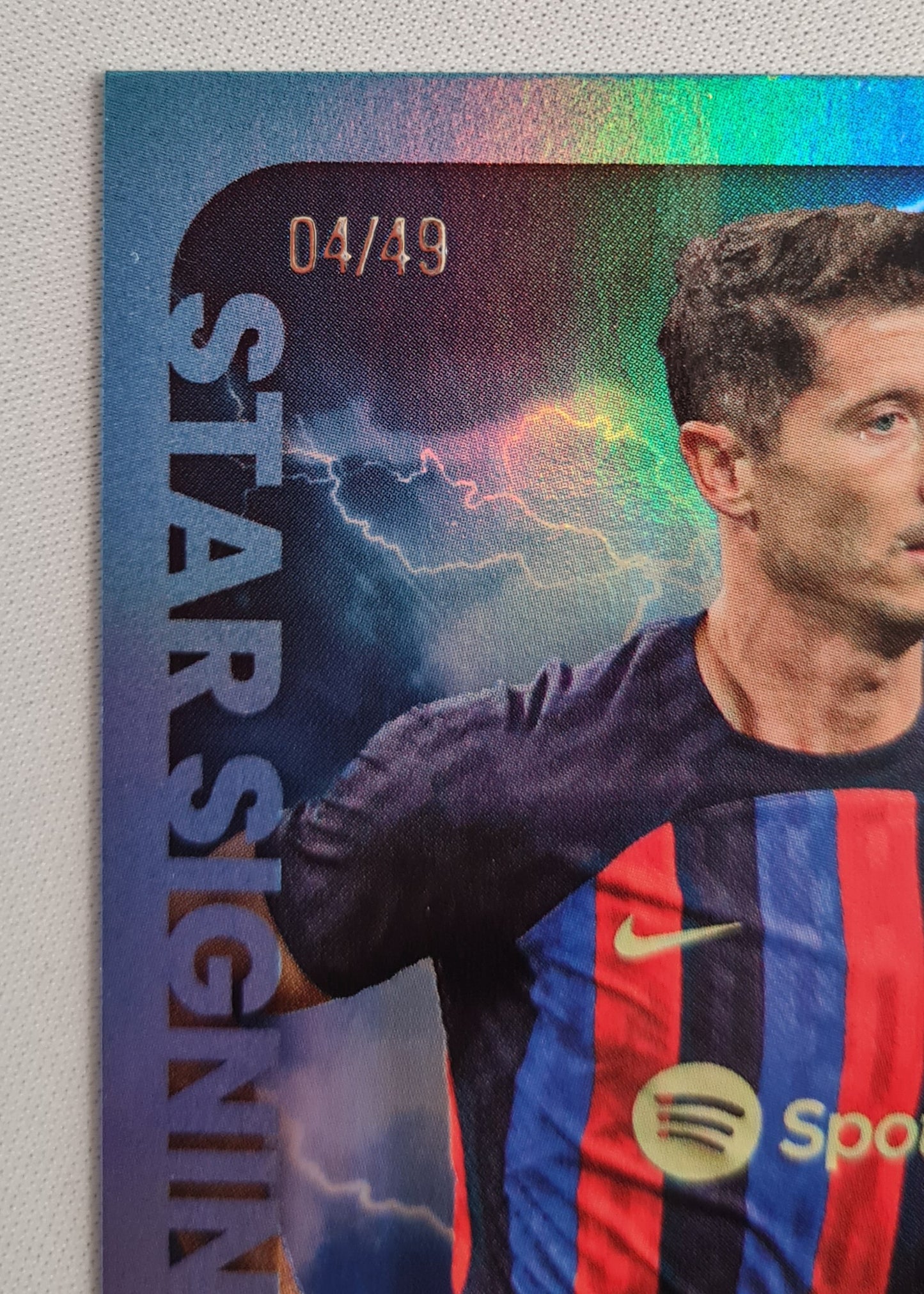 Robert Lewandowski - 2022  Topps - Star Signing - FC Barcelona /49