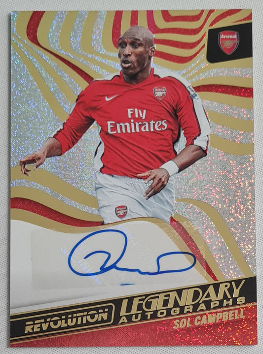 Sol Campbell - 2022/23 Panini Revolution Premier League - Legendary /Auto