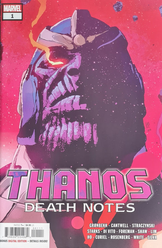 Thanos - 2022 Death Notes Marvel #1