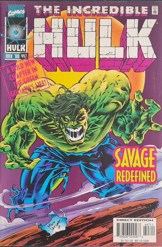 Hulk - 1996 The Incredible Hulk  #447