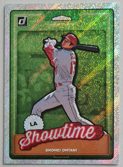 Shohei Ohtani - 2019 Panini Donruss Nicknames - Shimmer - Showtime Baseball