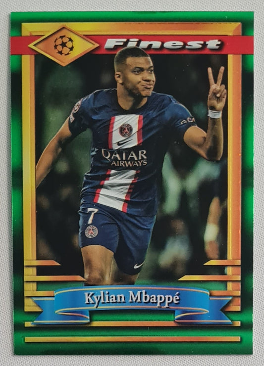 Kylian Mbappe - 2023 Topps Finest Moments #50 - PSG