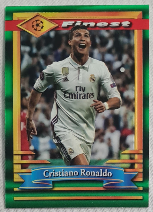 Cristiano Ronaldo - 2022/23 Topps Finest UCC Finest Moment #77 Real Madrid