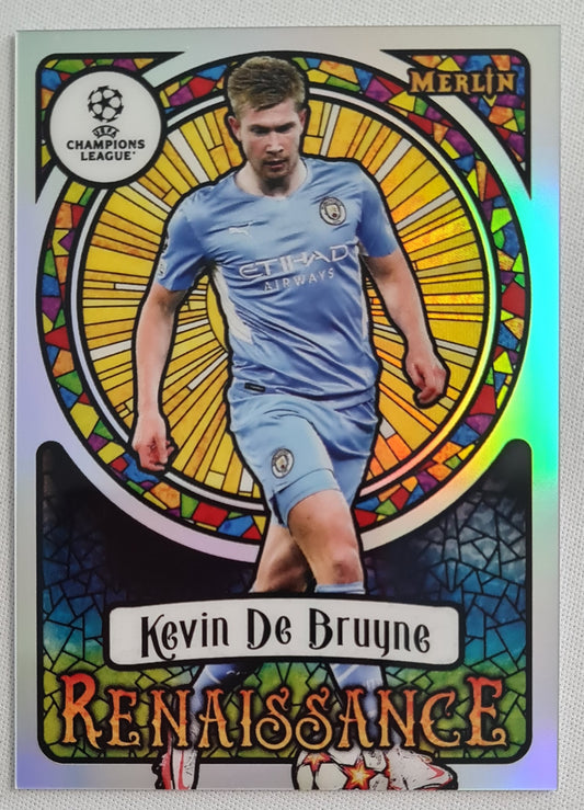 Kevin de Bruyne - 2022 Topps Merlin RENAISSANCE (CL) #R-11 Case Hit