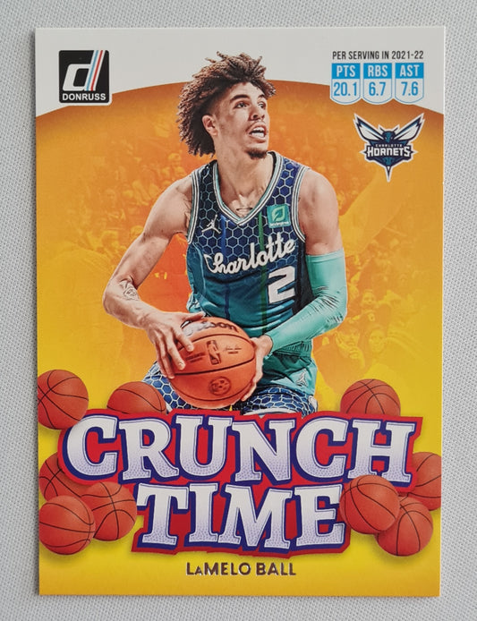 Lamelo Ball - 2022 Panini Donruss Basketball - CRUNCH TIME #6