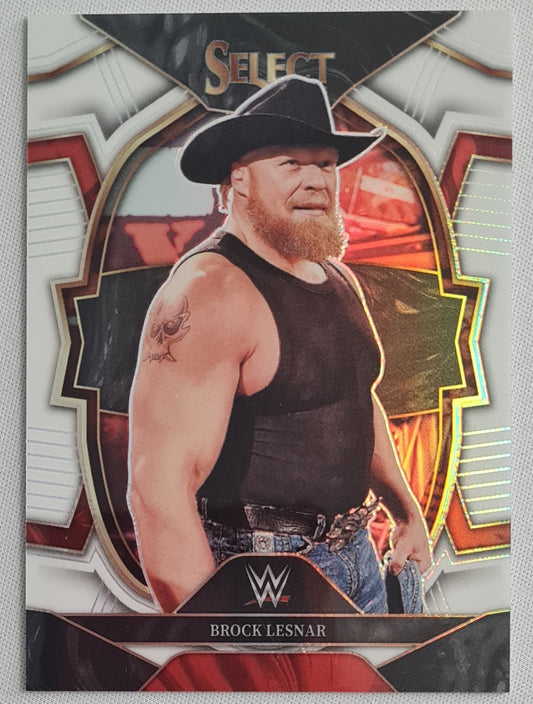 Brock Lesnar - 2023 Panini Select WWE - SMACK DOWN Holo /125