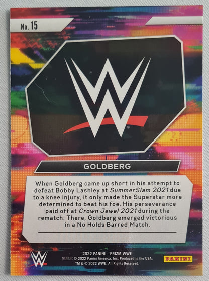 Bill Goldberg - 2022 Panini Prizm WWE "Next Level" #15