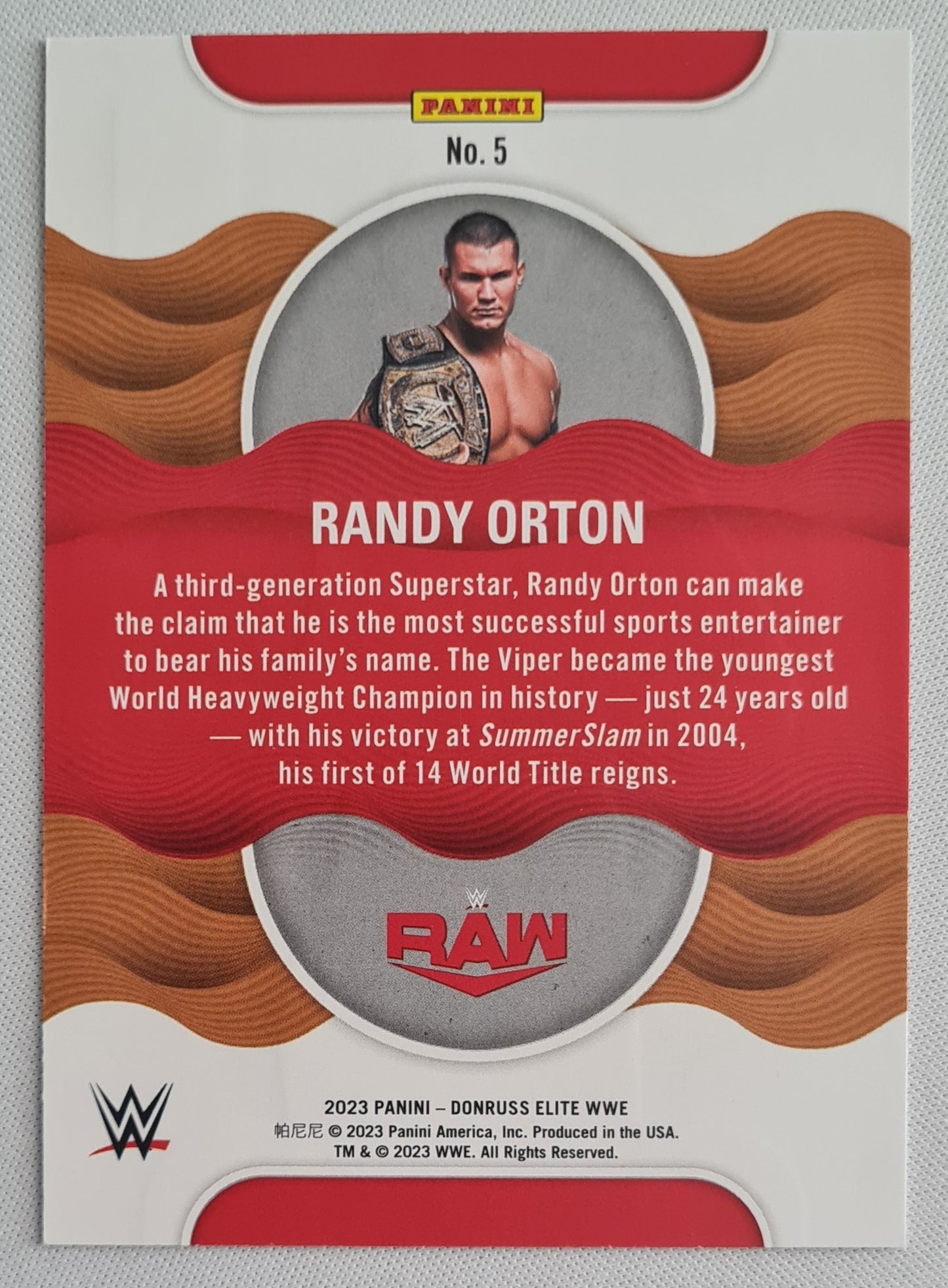 Randy Orton - 2023 Panini Donruss Elite WWE #5