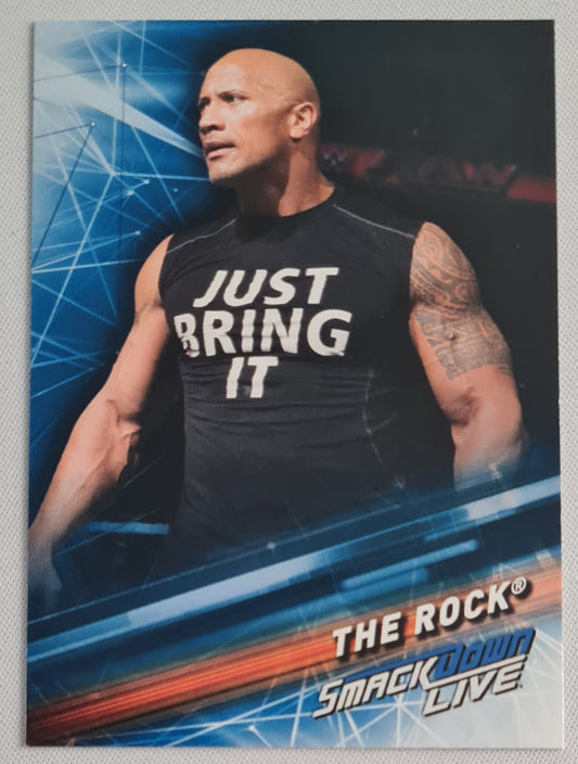 The Rock - 2019 Topps SMACK DOWN Superstar #58