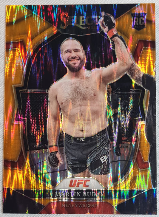 Martin Buday - 2023 Panini Prizm Select (RC) #89 UFC - Orange Flash Prizm