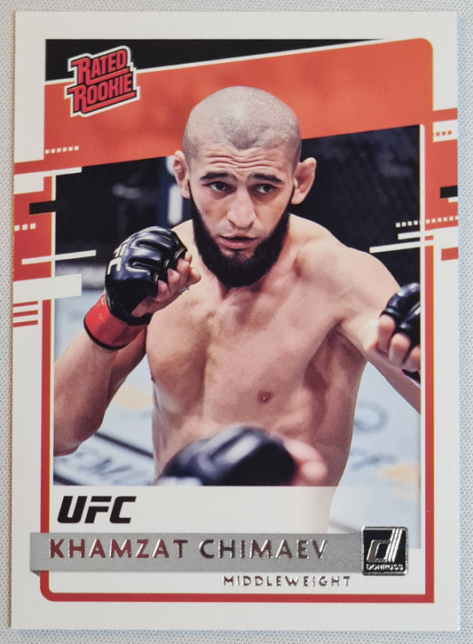 Khamzat Chimaev - 2021 Panini Chronicles Donruss UFC #25