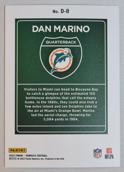 Dan Marino - 2023 Panini Donruss Football - DOWN TOWN SP Case Hit