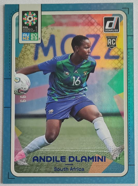 Andile Dlamini - 2023 Panini Donruss FIFA Women's WC - Blue Foil (RC) /99