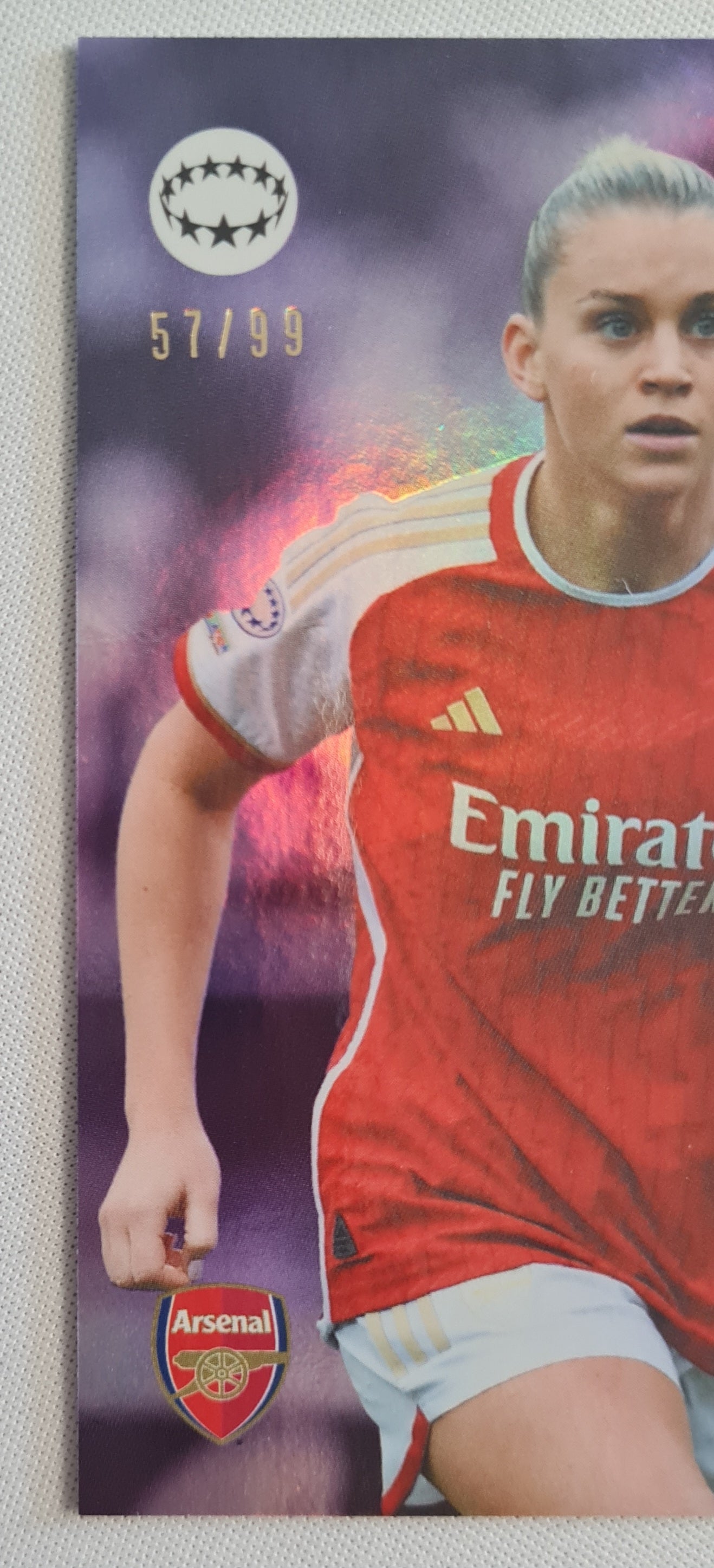 Alessia Russo - 2023 Topps Merlin Heritage Collection #73 Arsenal Women /99