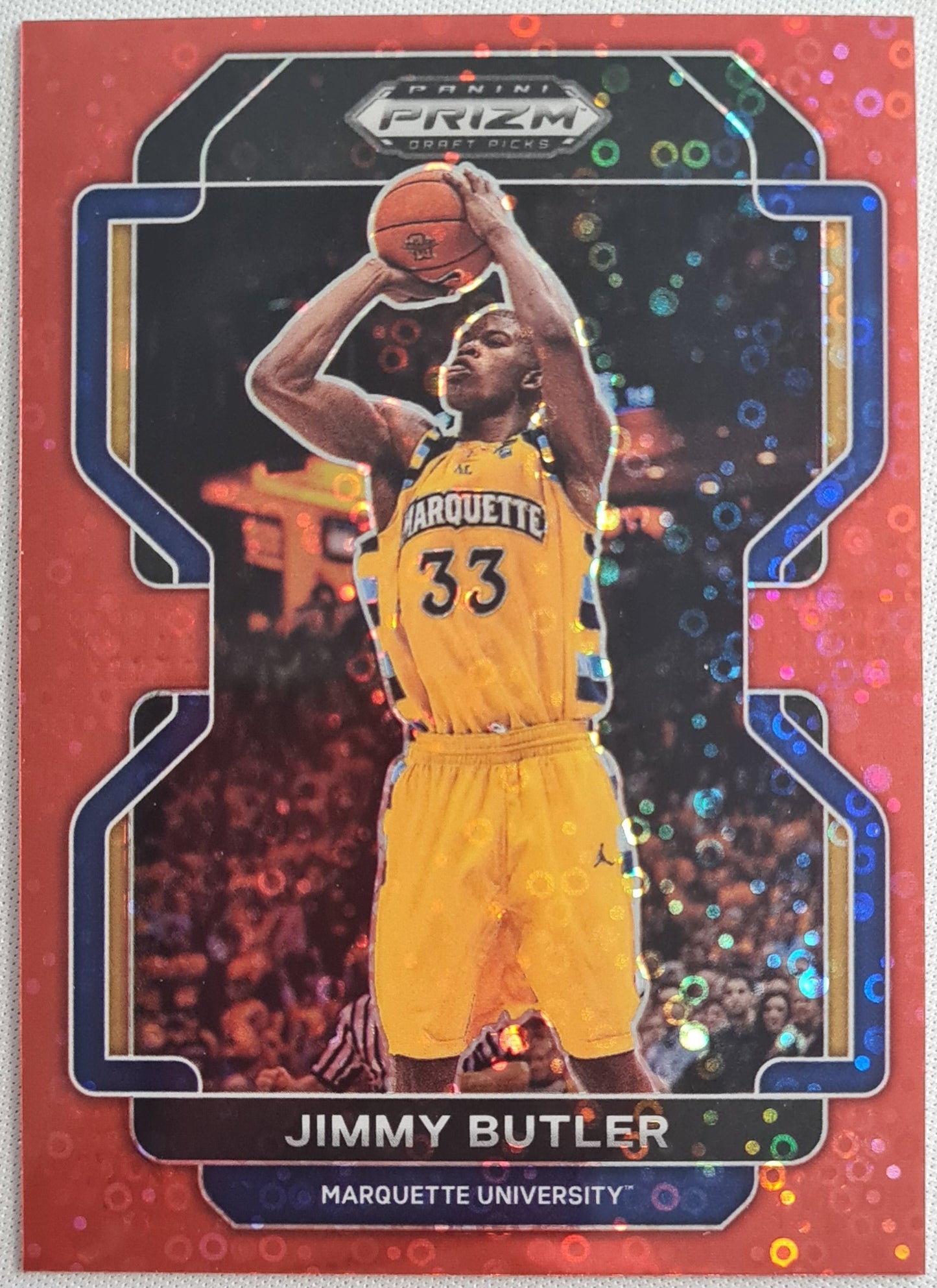 Jimmy Butler - 2022 Panini Prizm Draft Picks Red Disco #25