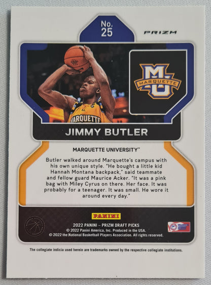 Jimmy Butler - 2022 Panini Prizm Draft Picks Red Disco #25