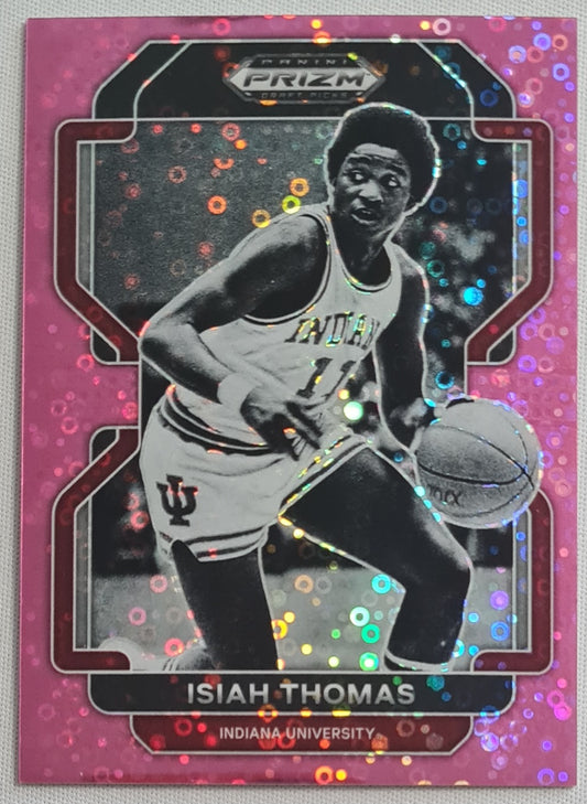 Isiah Thomas - 2022 Panini Prizm Draft Pics Pink Disco /20 SP