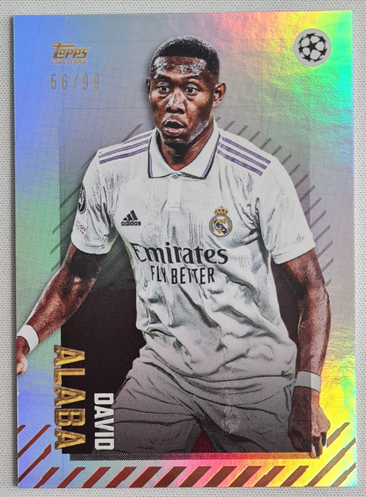 David Alaba - 2023 Topps Champions League Real Madrid /99